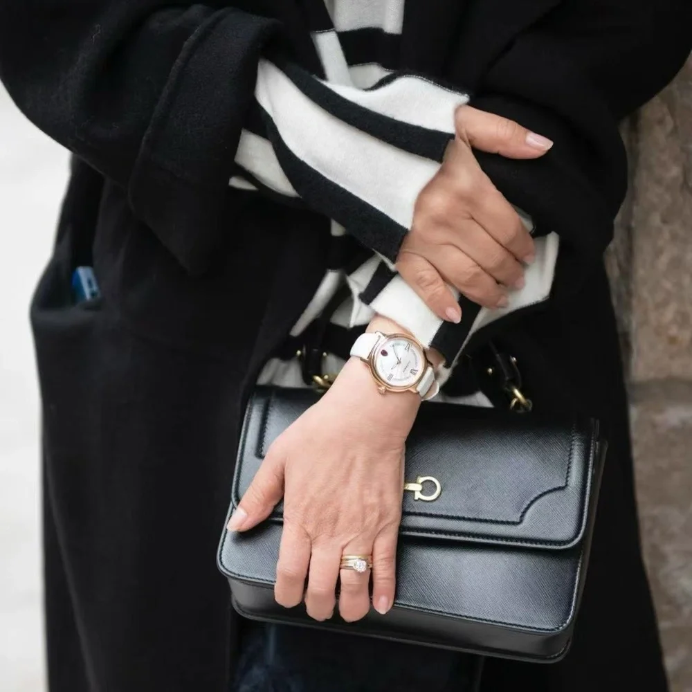 N16 Slightly Used Salvatore Ferragamo Grey Handbag Small - Picture 16 of 16